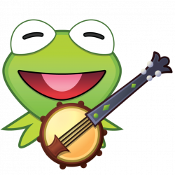 Kermit the Frog. Disney Emoji Blitz. muppets. sticker...