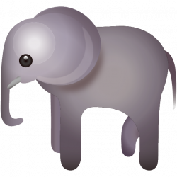 Download Elephant Emoji Icon | Emoji Island