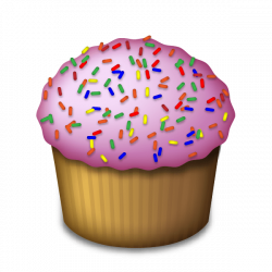 Cupcake Emoji transparent PNG - StickPNG