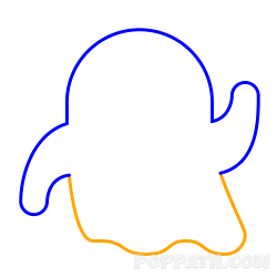 How To Draw A Ghost Emoji – Pop Path