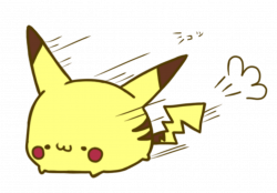 pikachu pokemon chibi kawaii sticker stickers emoji cut...