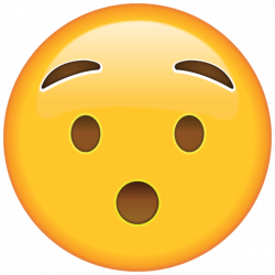 Shocked into silence? Well, let this little astounded emoji do the ...