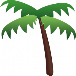 Download Palm Tree Emoji Icon | Emoji Island
