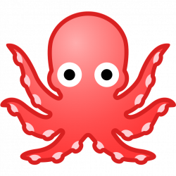 Octopus Icon | Noto Emoji Animals Nature Iconset | Google
