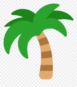 Sticker Tree Clip Art - Transparent Palm Tree Emoji - Png ...