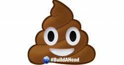 Poo Face Emoji Cutouts - Oversized Emoji Cutouts - Build A-Head