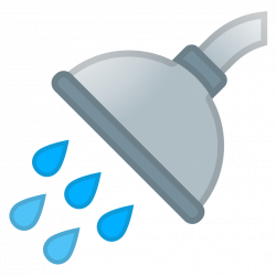 Shower Icon | Noto Emoji Objects Iconset | Google