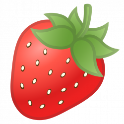 Strawberry Icon | Noto Emoji Food Drink Iconset | Google