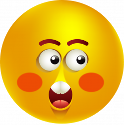 Emoji Smiley Sticker - 吃惊emoji 1085*1096 transprent Png Free ...