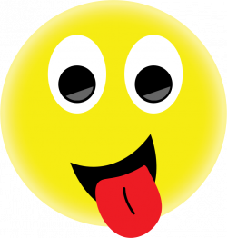 Clipart - Smiley Face With Tongue Out