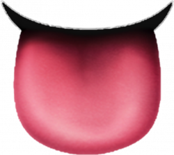 Emoji Tongue lick bokeh - Sticker by juliadek.jdk