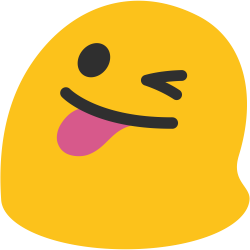 Emoji Wink Emoticon Smiley Face - tongue 1000*1000 transprent Png ...