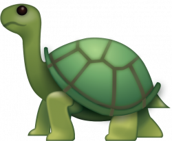 Download Turtle Iphone Emoji Icon in JPG and AI | Emoji Island
