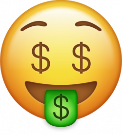 Download Money Iphone Emoji Icon in JPG and AI | Emoji Island