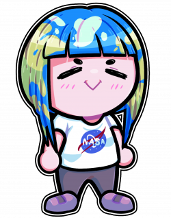 Earth-Chan Chibi | Earth-chan | Know Your Meme
