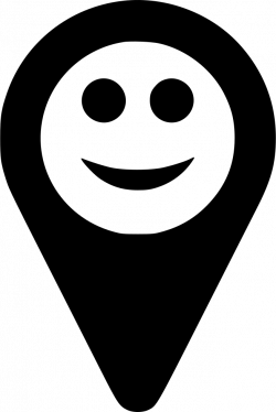Map Marker Y Emotion Happy Svg Png Icon Free Download (#506280 ...
