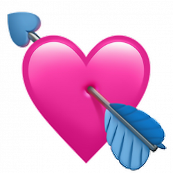 emotions emotion whatsapp emoji hearts pink arrow...
