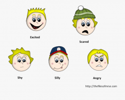Smiley Face Clip Art Emotions - Clipart Emotions Feelings ...