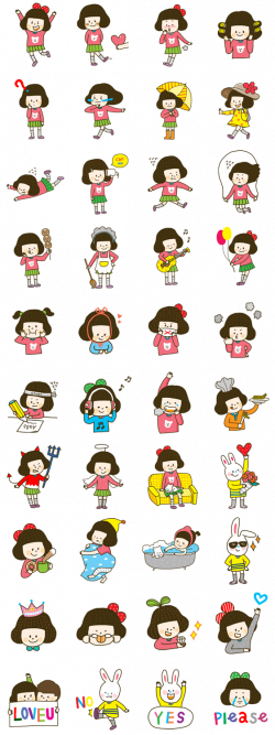 画像 - Cherry Coco: Special by Variety Sum - Line.me | Genre (Emoji ...