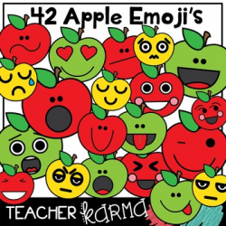Apple Emoji, Thoughts, Feelings & Emotions Clipart