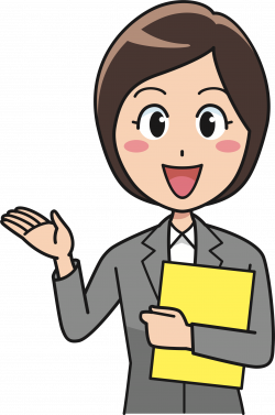 Clipart - Female Office Worker (#3)