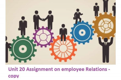 Unit 20 Assignment employee Relations | Locus Assignment Help