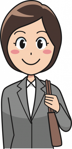 Clipart - Female Office Worker (#2)