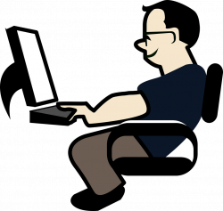 28+ Collection of Computer Ergonomics Clipart | High quality, free ...