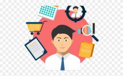 Retail Clipart Store Employee - Focusing Clipart - Png ...