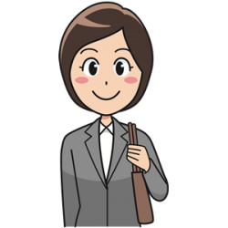 Female Office Worker (#2) clipart, cliparts of Female Office ...