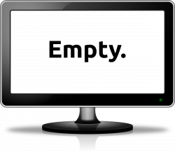 Empty monitor Icons PNG - Free PNG and Icons Downloads