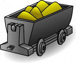 Clipart - gold lorry