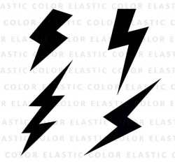 Lightning bolt svg - flash clipart - energy symbol vector download svg,  png, dxf, eps