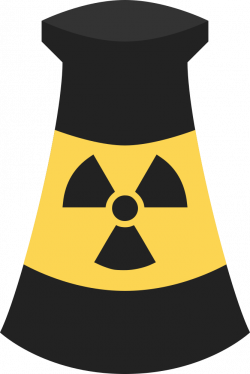 OnlineLabels Clip Art - Atomic Energy Plant Symbol 4