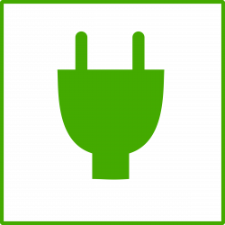 Clipart - Eco green energy icon