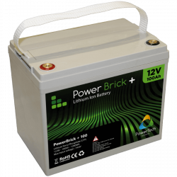 PowerBrick 100Ah - 12V Lithium-Ion Battery pack - 12V LiFePO4 battery