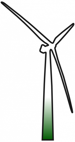 Clipart - Wind Turbine 2