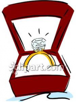 Engagement Ring In Box Clipart | Clipart Panda - Free ...
