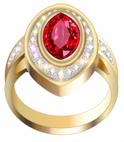 Gold Ring with Red Diamond Clipart | Clip Art | Pinterest | Clip art