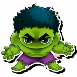Chibi Hulk Magnet - ND-95309 from Medieval Collectibles