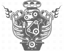 Engine block clipart 4 » Clipart Station