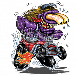 p-32303-18027-11x14-purple-monster-red-hot-rod.png (675×675 ...