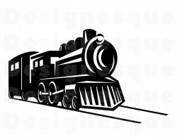 Train #6 SVG, Train Svg, Steam Engine, Locomotive, Train Clipart, Train  Files for Cricut, Train Cut Files For Silhouette, Dxf, Png, Vector