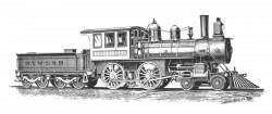 Clipart - steam locomotive