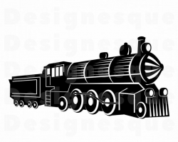 Train #2 SVG, Train Svg, Steam Engine, Locomotive, Train Clipart, Train  Files for Cricut, Train Cut Files For Silhouette, Dxf, Png, Vector
