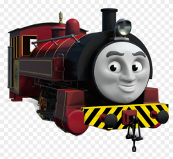 Png Free Clipart Of James The Tank Engine - Red Train In ...