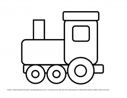 Train Clipart Black And White | Free download best Train ...