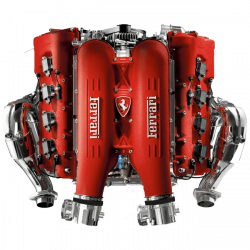 Ferrari Engine transparent PNG - StickPNG