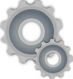 Gears Clip Art at Clker.com - vector clip art online, royalty free ...