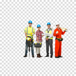 Group of people wearing hard hats portable network graphic ...